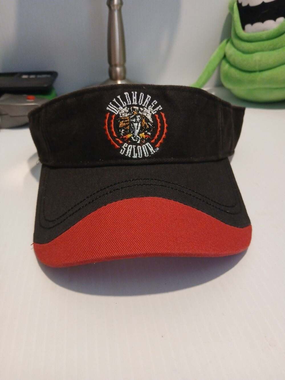 Wildhorse Saloon Visor Black Red Nashville